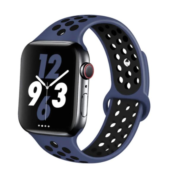 Apple Accessories - NEW[BAND] Navy-Blue Sport Silicone For Apple Watch